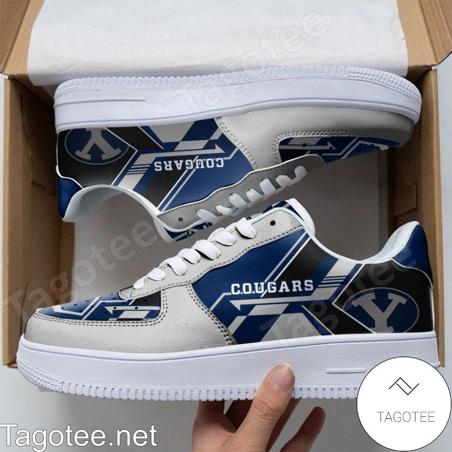 NCAA BYU Cougars Air Force Shoes