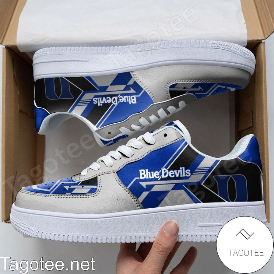 NCAA Duke Blue Devils Air Force Shoes