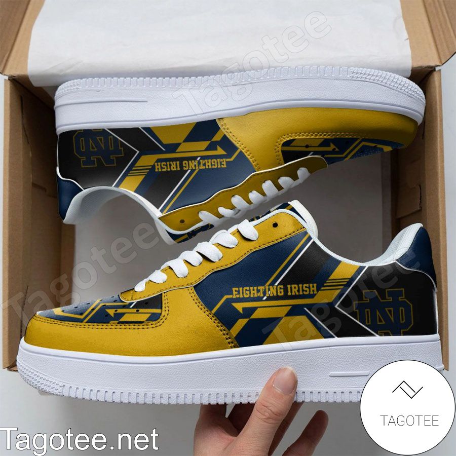 NCAA Notre Dame Fighting Irish Air Force Shoes
