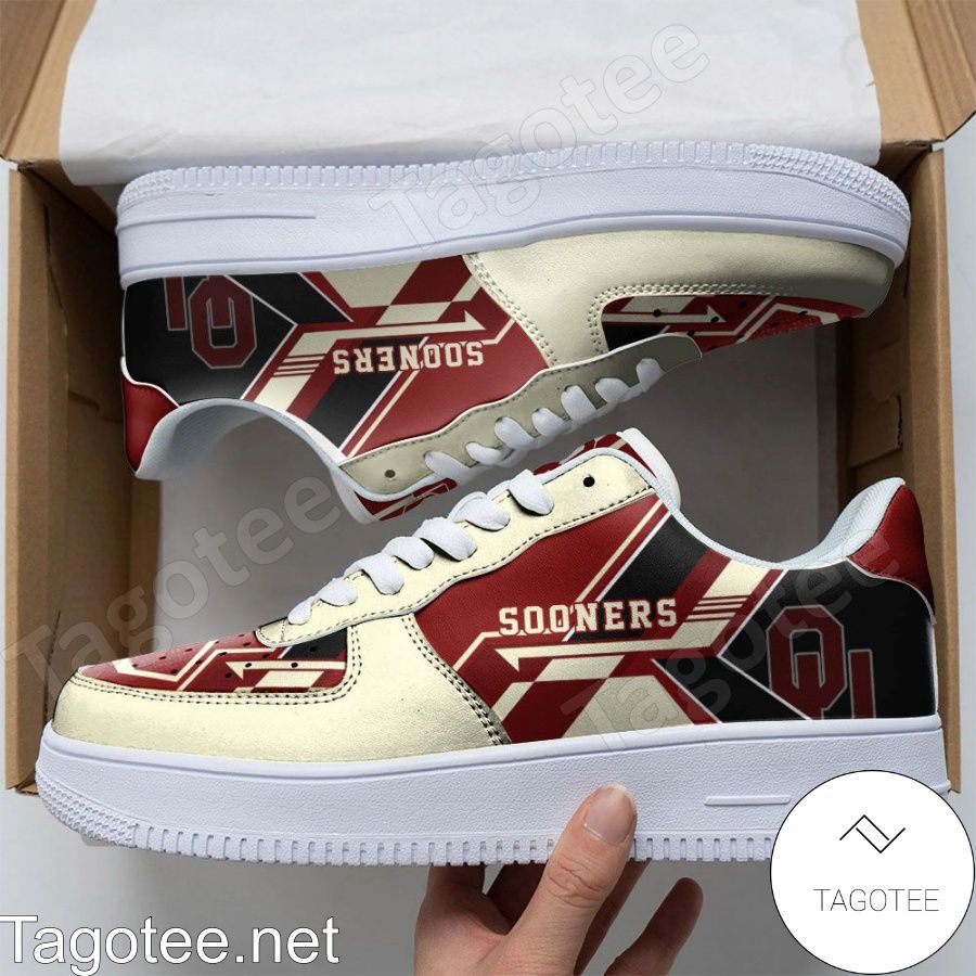 NCAA Oklahoma Sooners Air Force Shoes