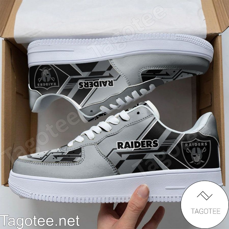 NFL Las Vegas Raiders Air Force Shoes