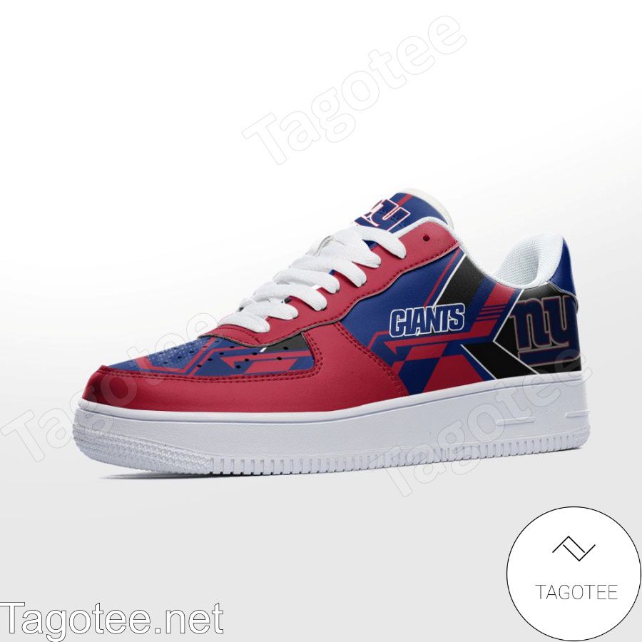 NFL New York Giants Air Force Shoes - Tagotee