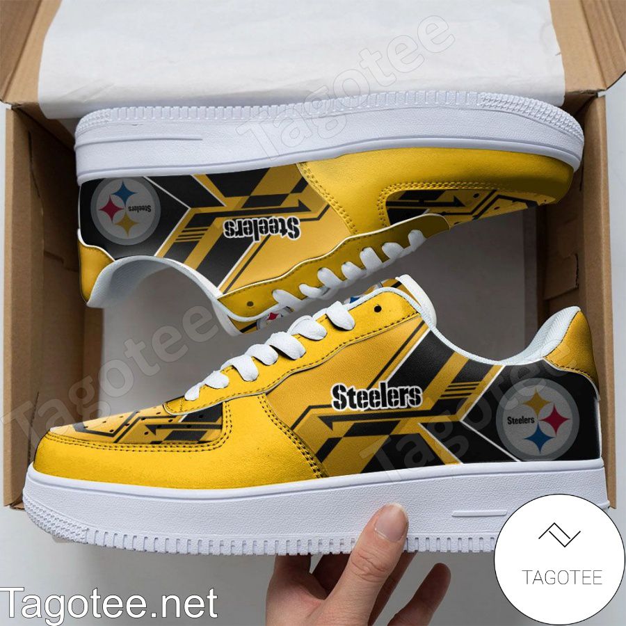 NFL Pittsburgh Steelers Air Force Shoes