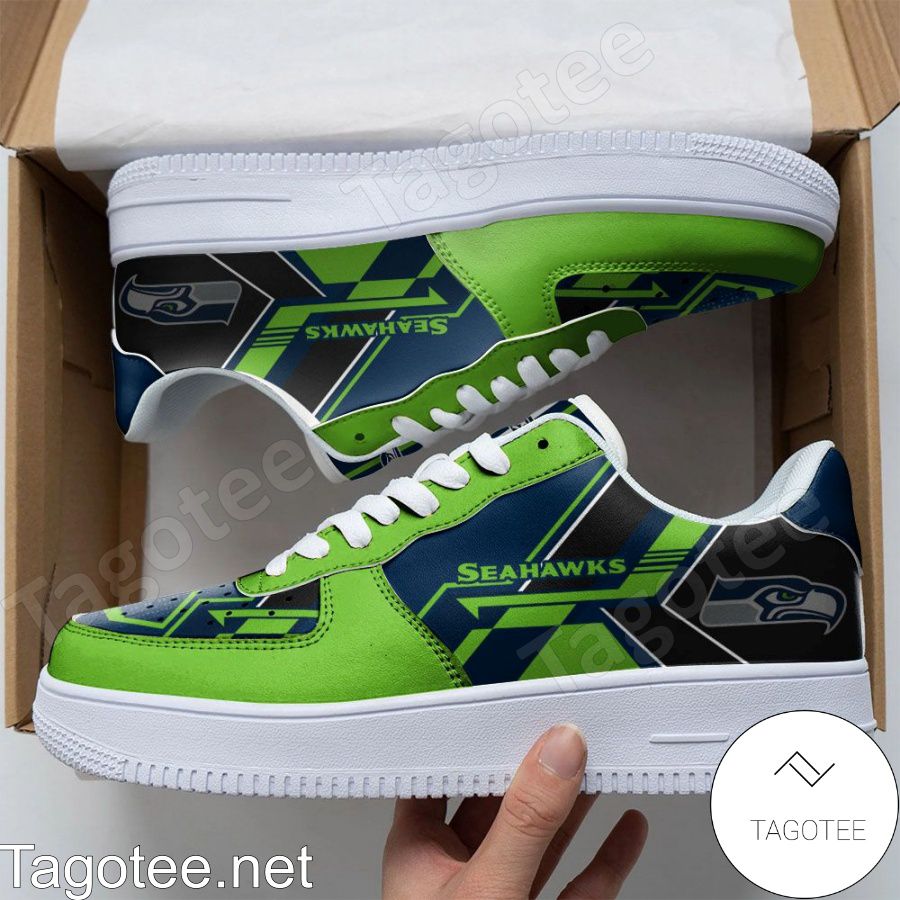 NFL Seattle Seahawks Air Force Shoes