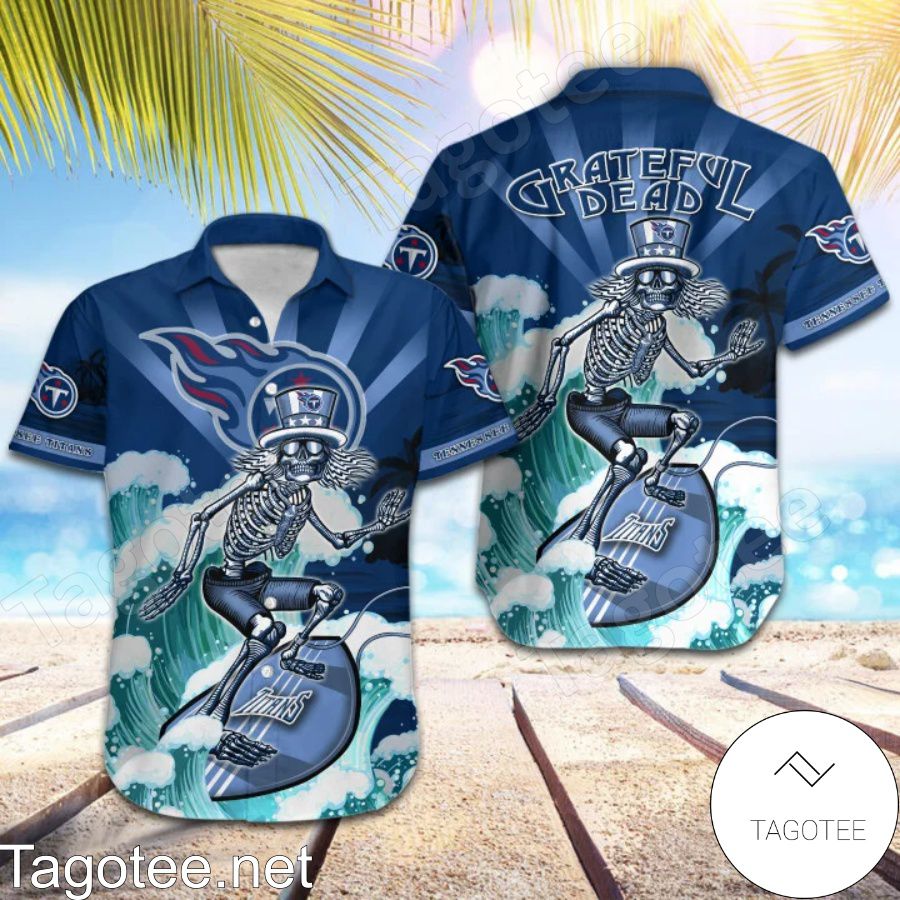 NFL Tennessee Titans Grateful Dead Hawaiian Shirt