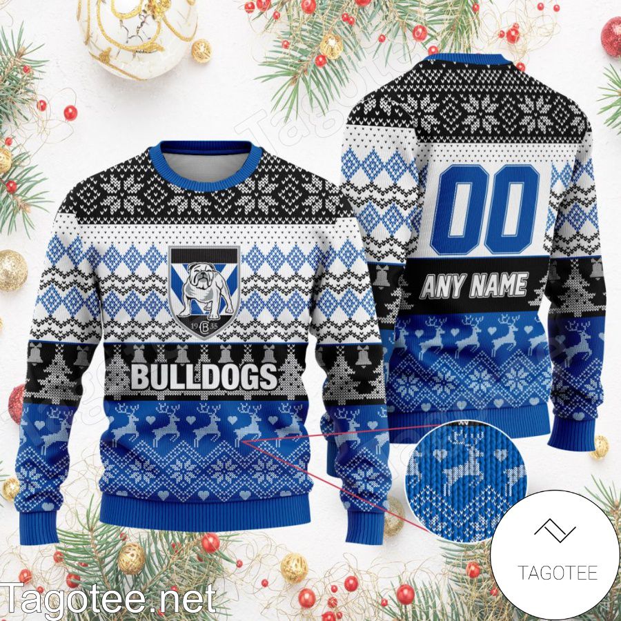 NRL Canterbury-Bankstown Bulldogs Ugly Christmas Sweater a
