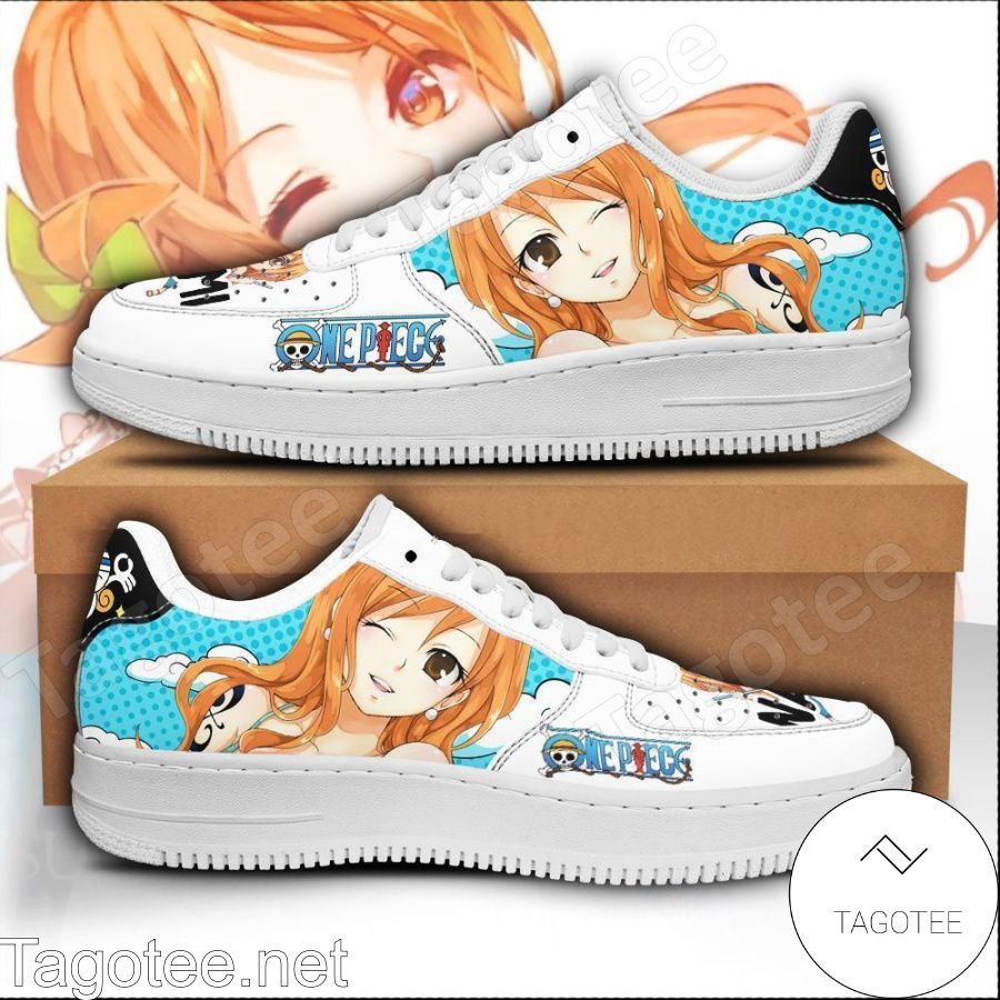 Nami One Piece Anime Air Force Shoes