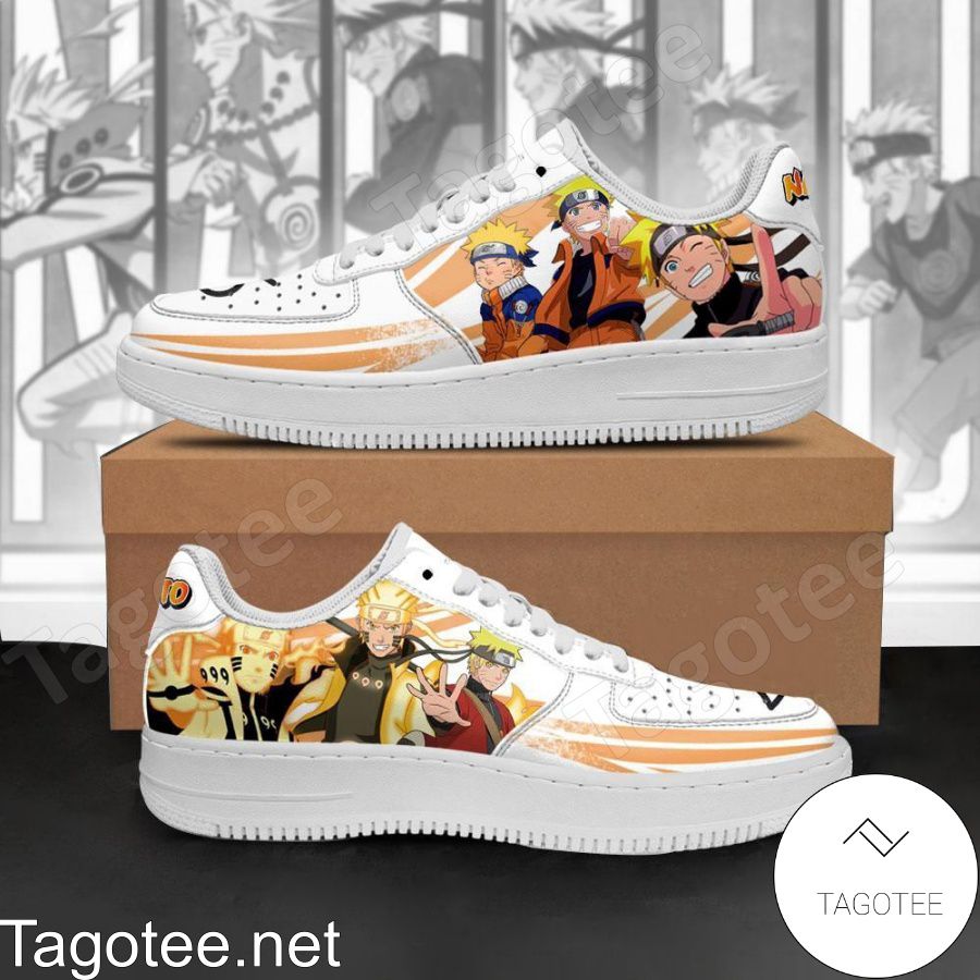 Naruto Evolution Anime Air Force Shoes