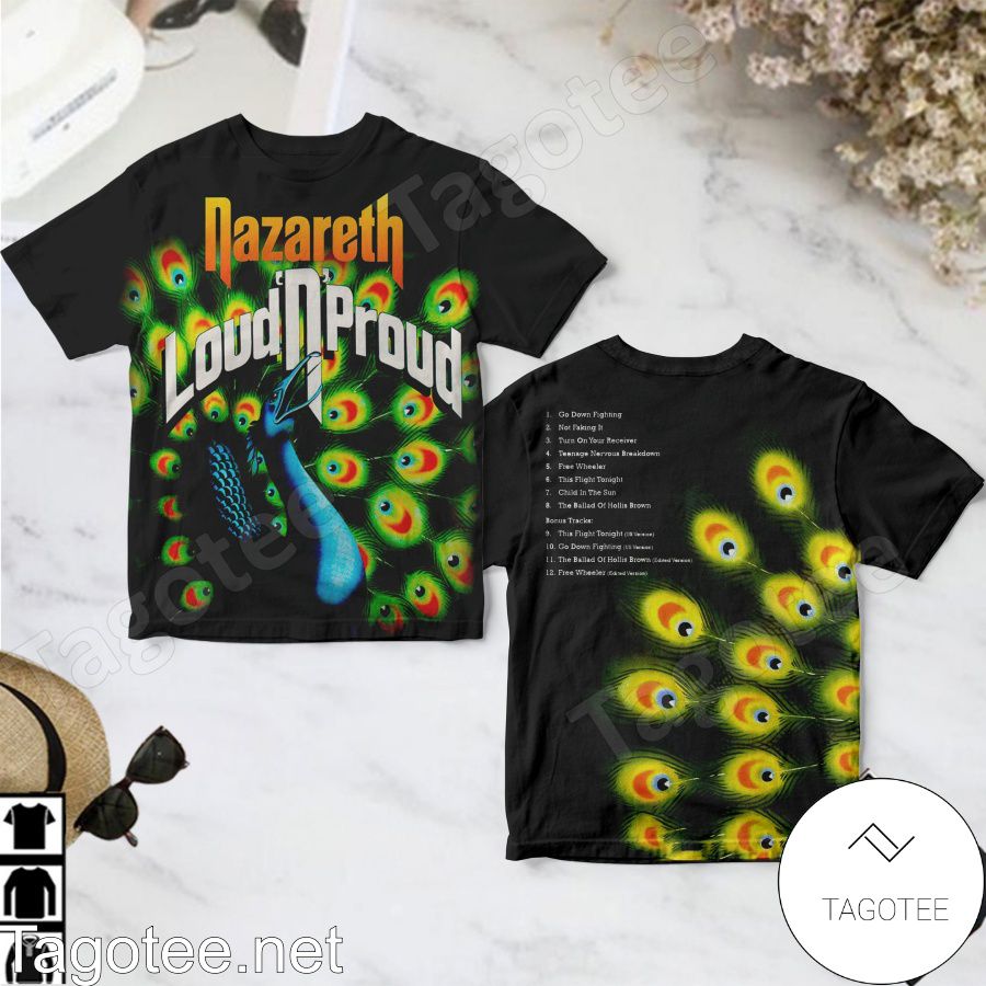 Nazareth Loud 'n' Proud Album Cover Shirt