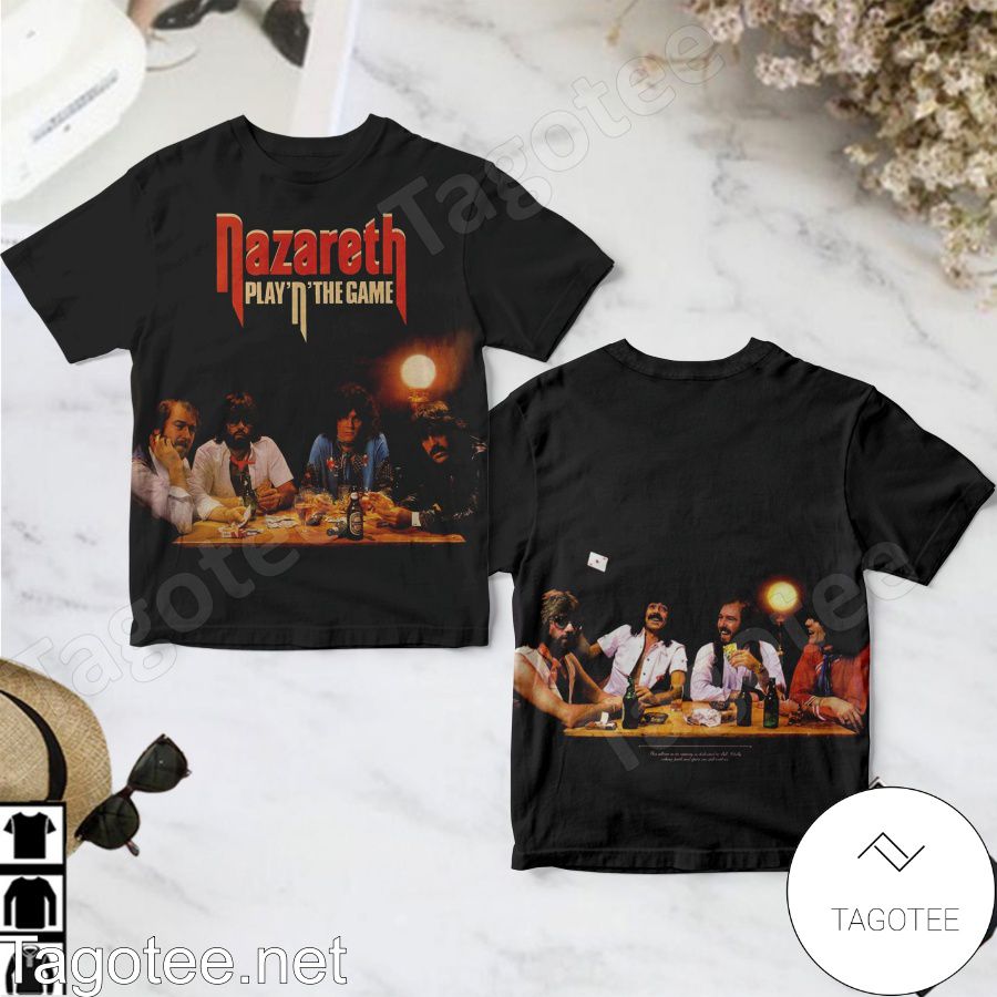 Nazareth Play 'n' The Game Album Cover Shirt