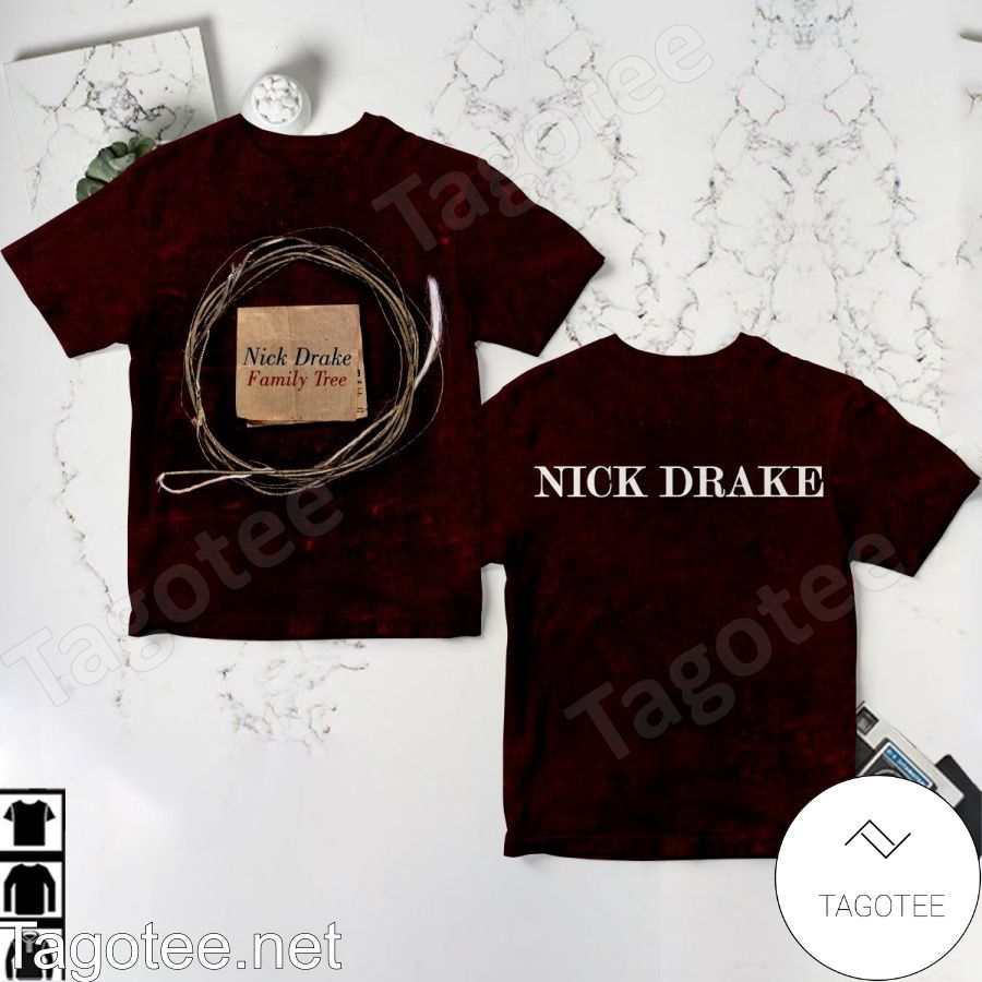 Nick Drake Family Tree Album Shirt