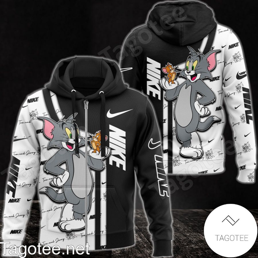 Nike With Tom And Jerry Hoodie