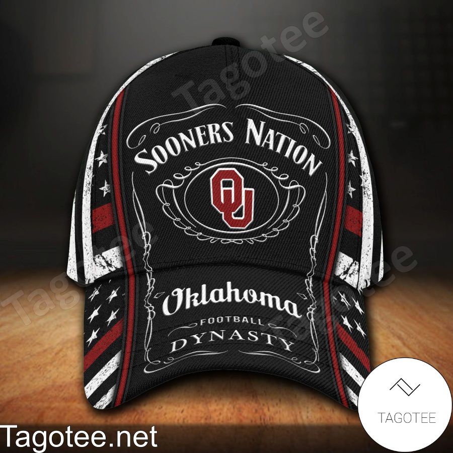 Oklahoma Sooners NCAA & Jack Daniel Personalized Cap