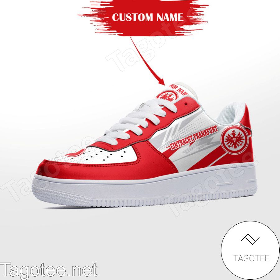 Personalized Bundesliga Eintracht Frankfurt Custom Name Air Force Shoes a