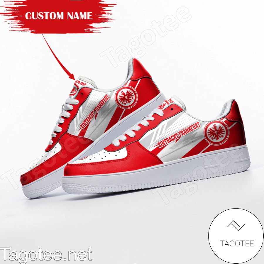 Personalized Bundesliga Eintracht Frankfurt Custom Name Air Force Shoes b
