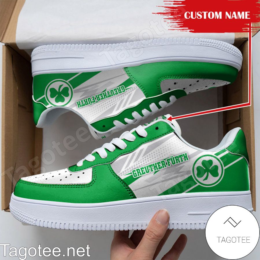 Personalized Bundesliga Greuther Fürth Custom Name Air Force Shoes