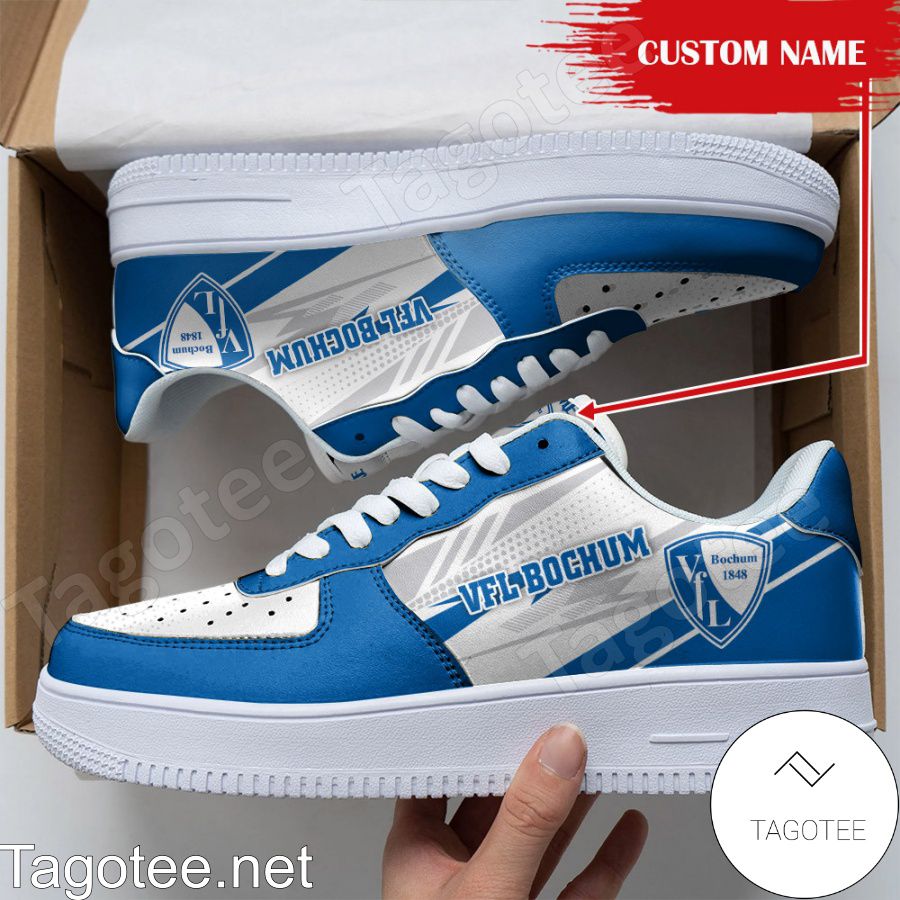 Personalized Bundesliga VfL Bochum Custom Name Air Force Shoes