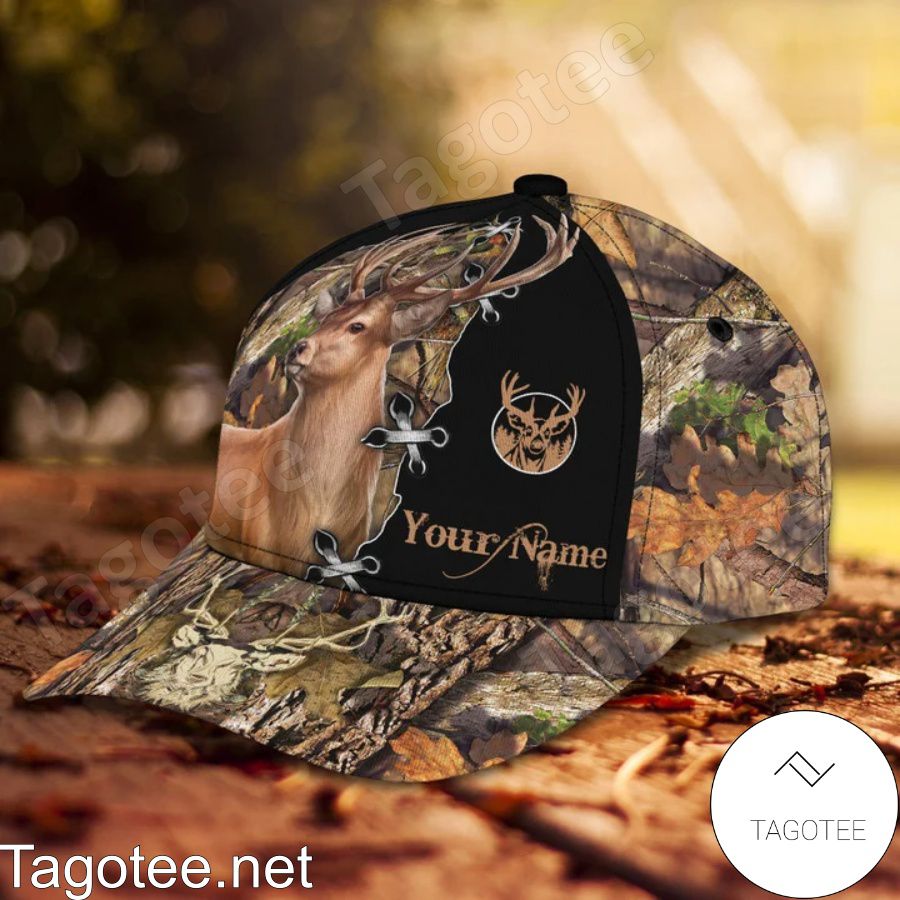 Personalized Deer Hunting In The Forest Cap a