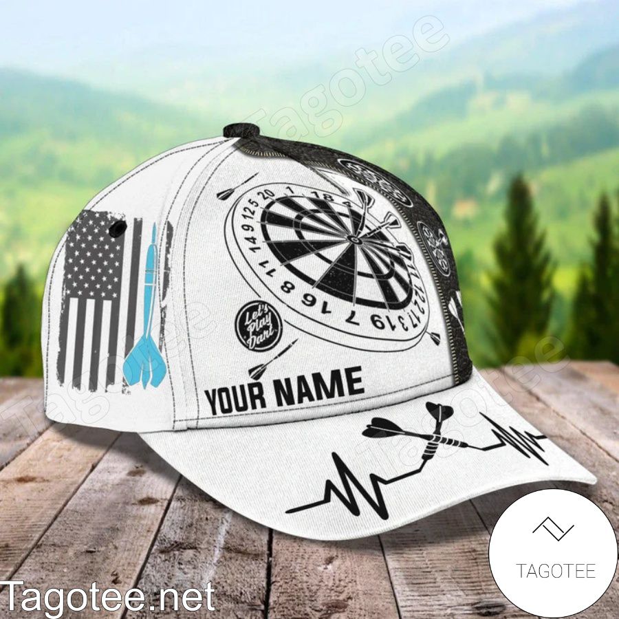 Personalized Let's Play Darts Cap a