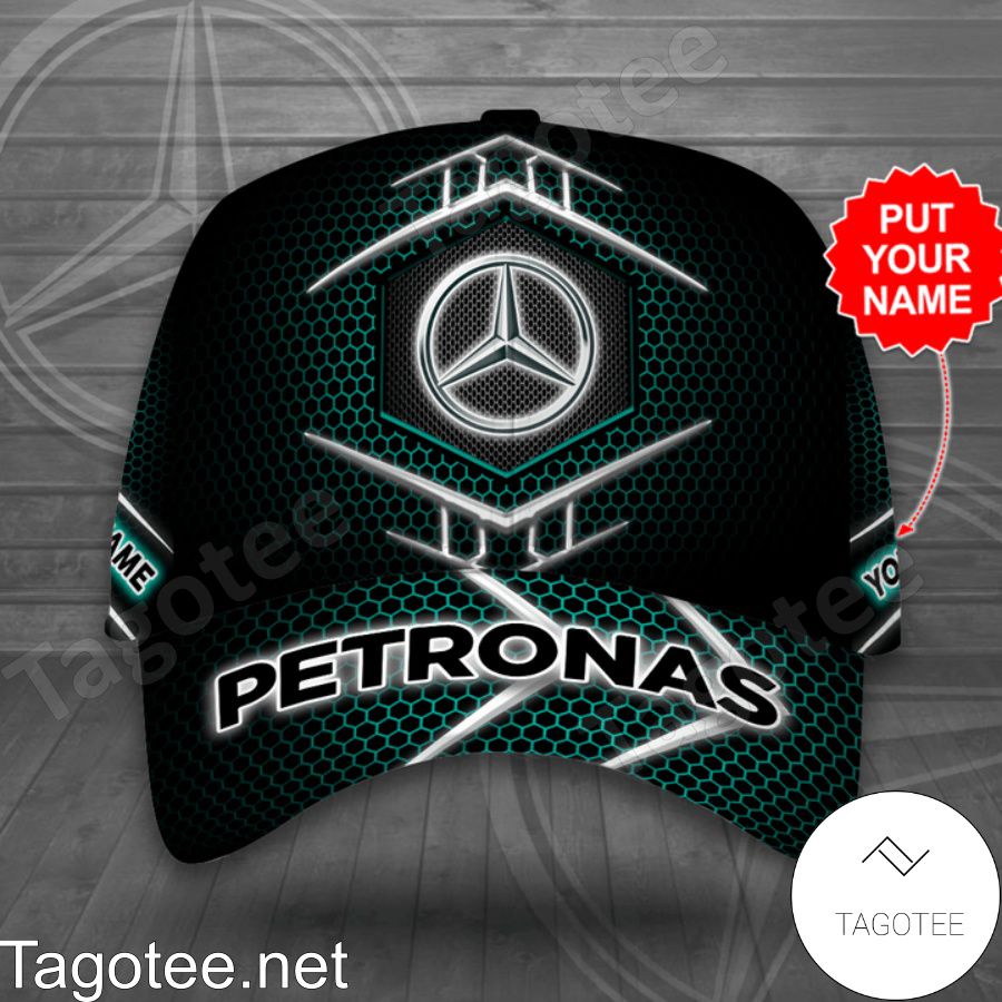 Personalized Mercedes Petronas Hive Pattern Cap