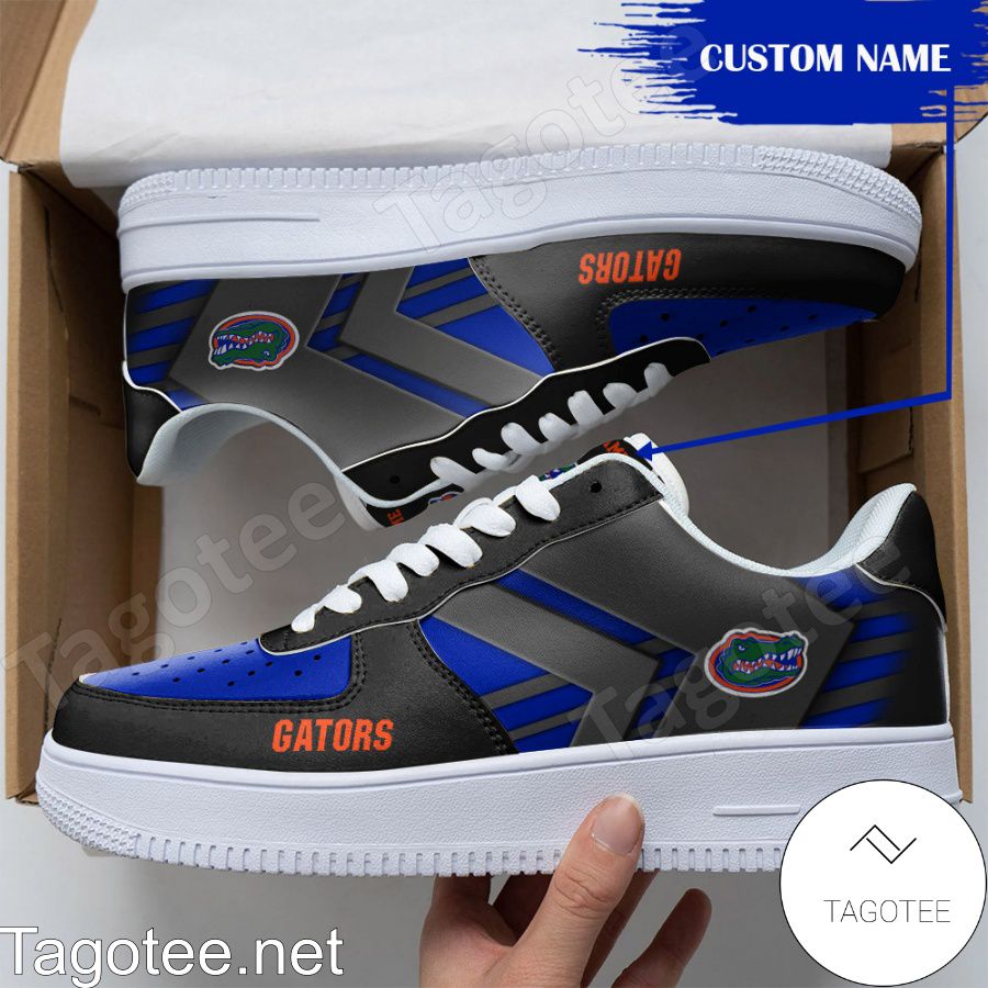 Personalized NCAA Florida Gators Custom Name Air Force Shoes