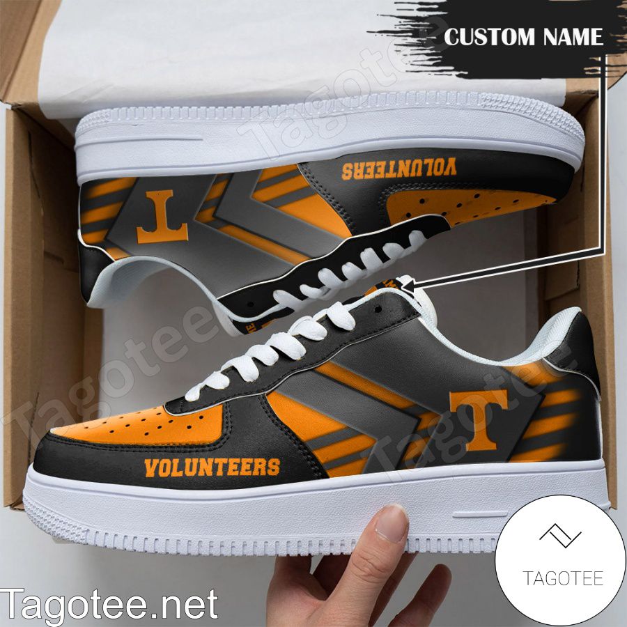 Personalized NCAA Tennessee Volunteers Custom Name Air Force Shoes