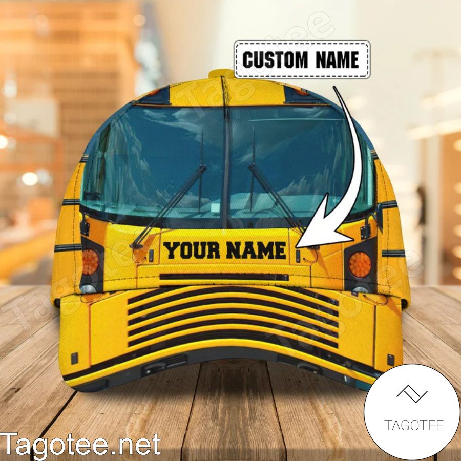 Personalized School Bus Cap