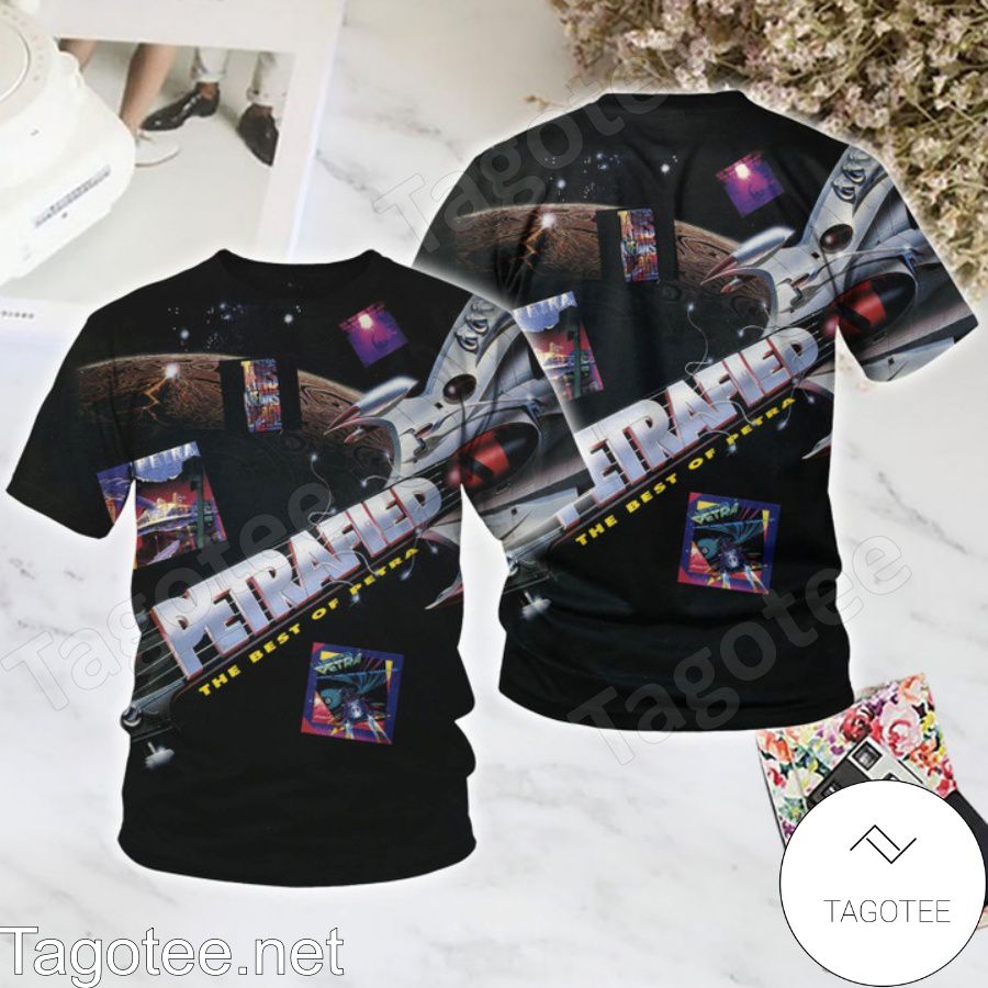 Petrafied The Best Of Petra Album Cover Shirt