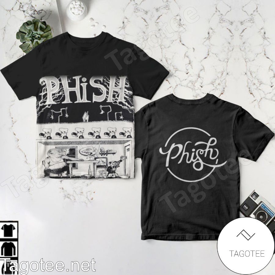 Phish Junta Album Cover Black Shirt