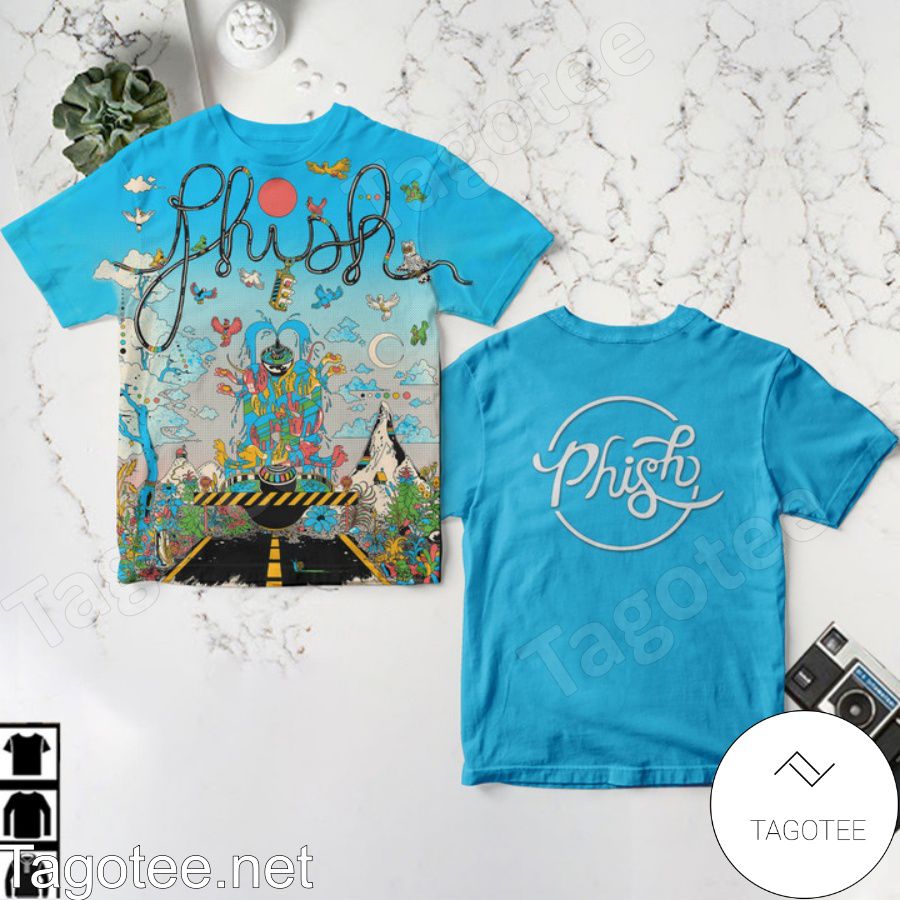 Phish Song Series Poster Blue Shirt