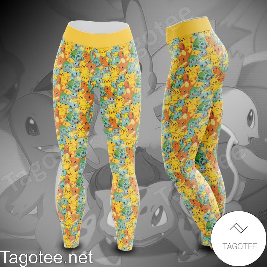 Review Pikachu And Friends Leggings