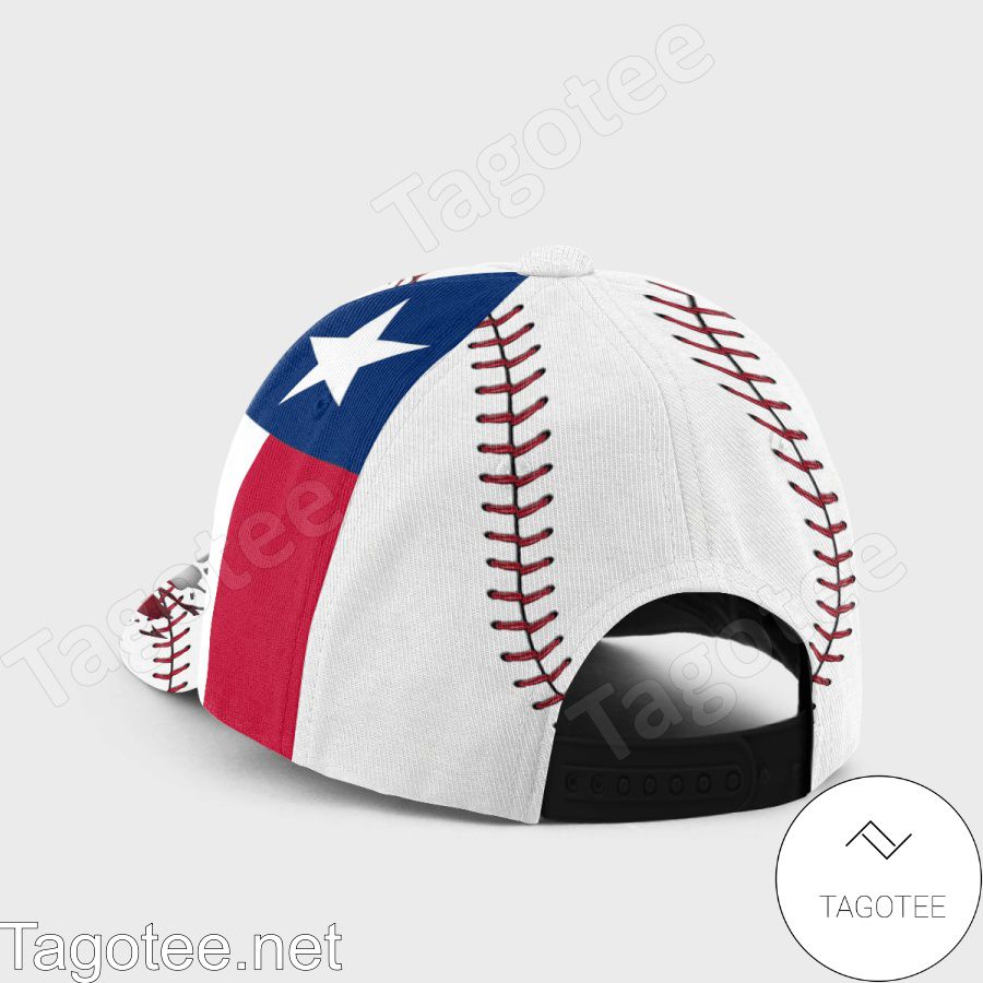 Pitching Texas Flag Pattern Cap a