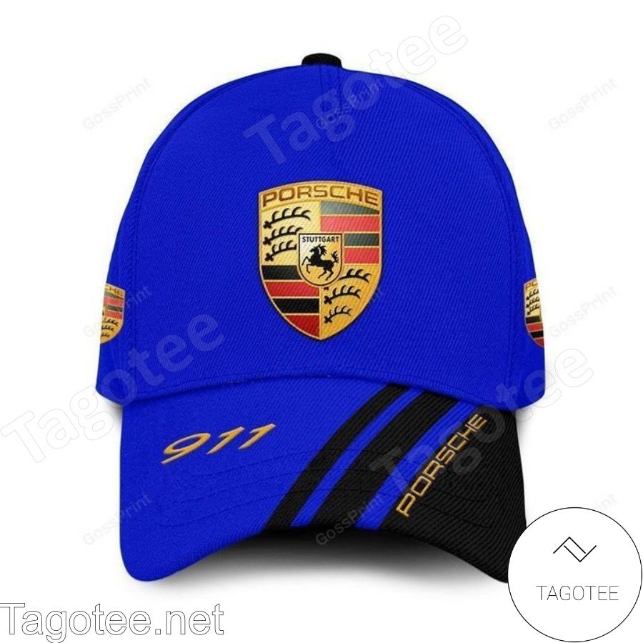 Porsche 911 Blue Cap