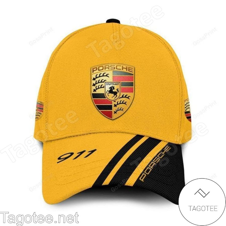 Porsche 911 Yellow Cap