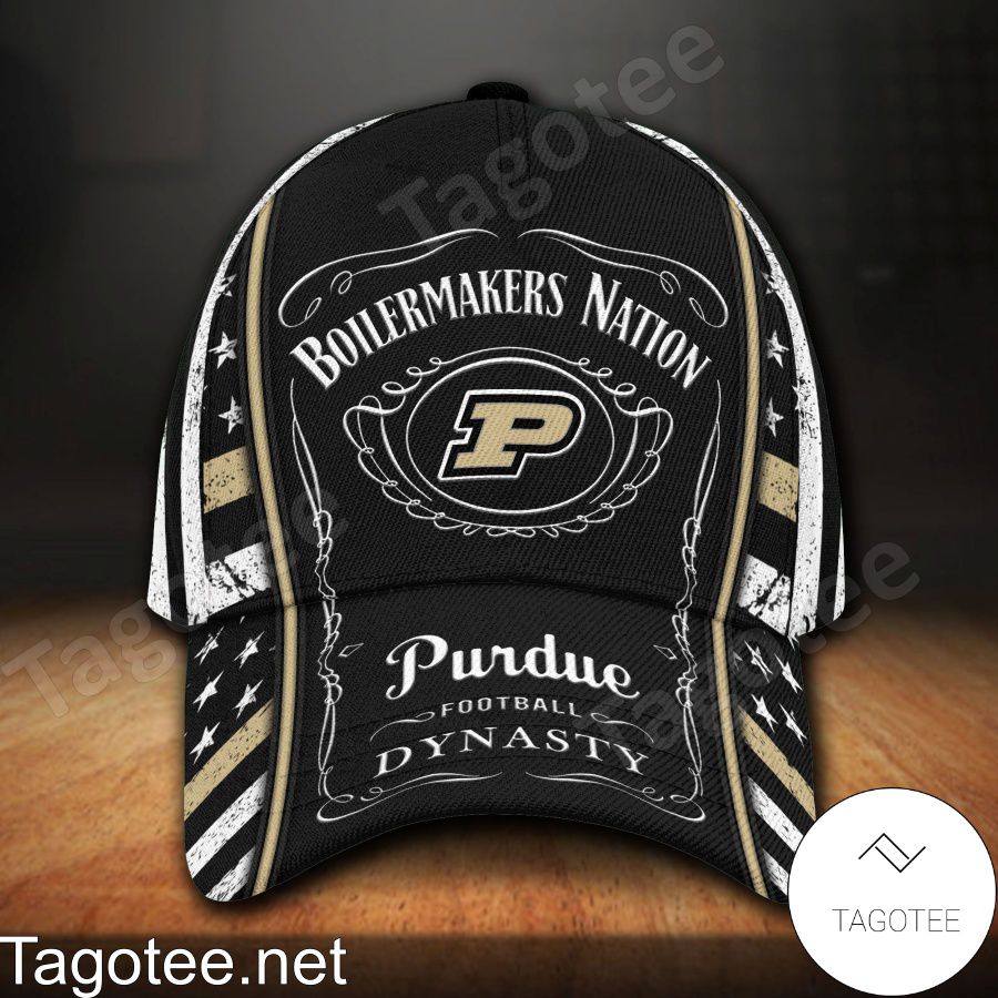 Purdue Boilermakers NCAA & Jack Daniel Personalized Cap