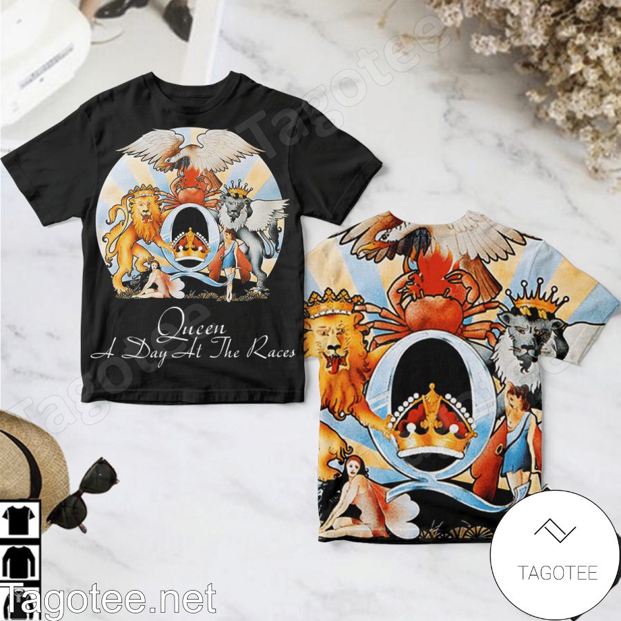 Queen A Day At The Races Album Cover Shirt