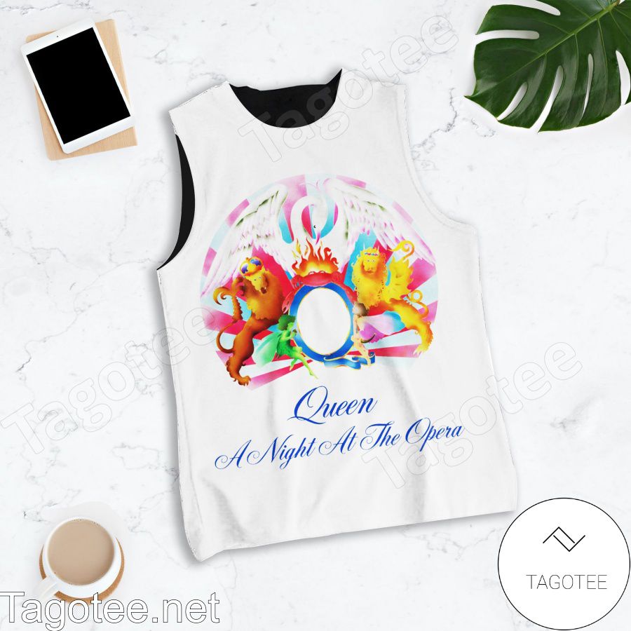 Queen A Night At The Opera Album Cover Tank Top