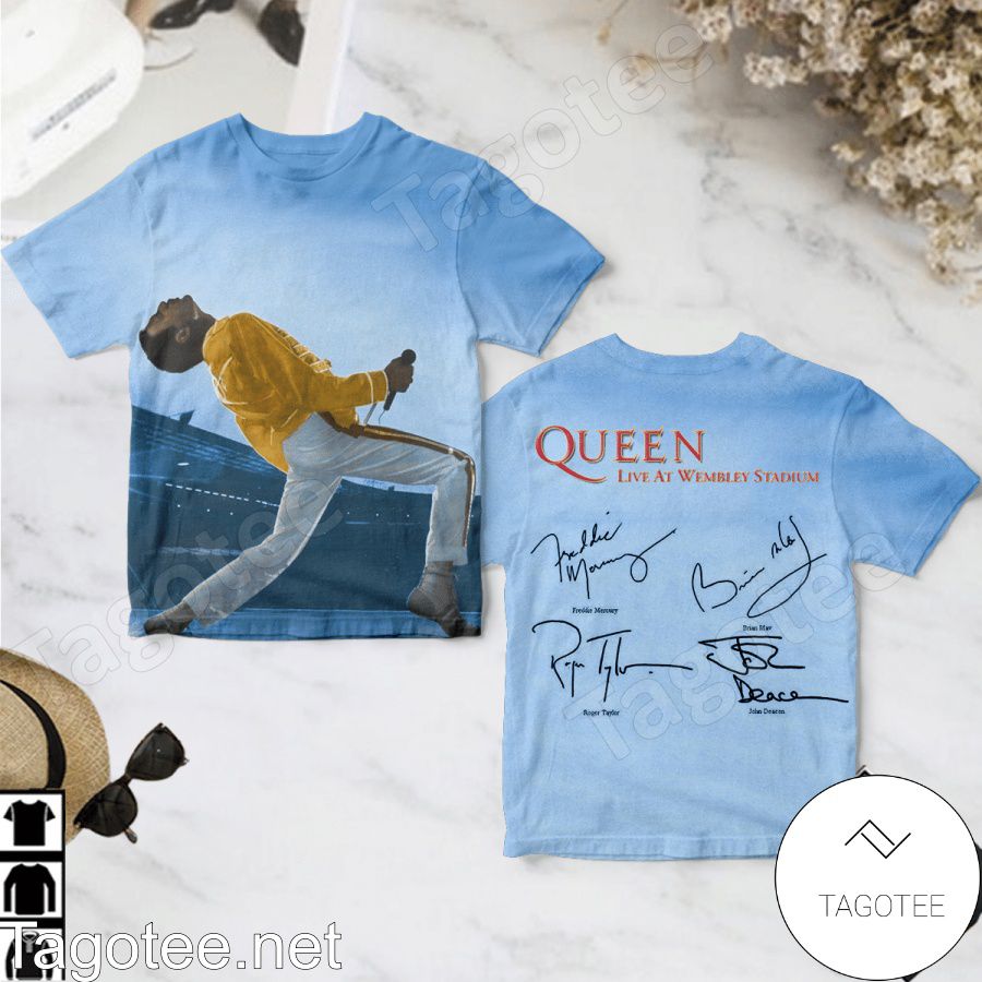 Queen Live At Wembley Stadium Shirt