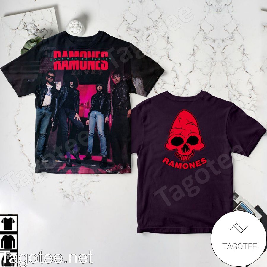 Ramones Halfway To Sanity Album Shirt