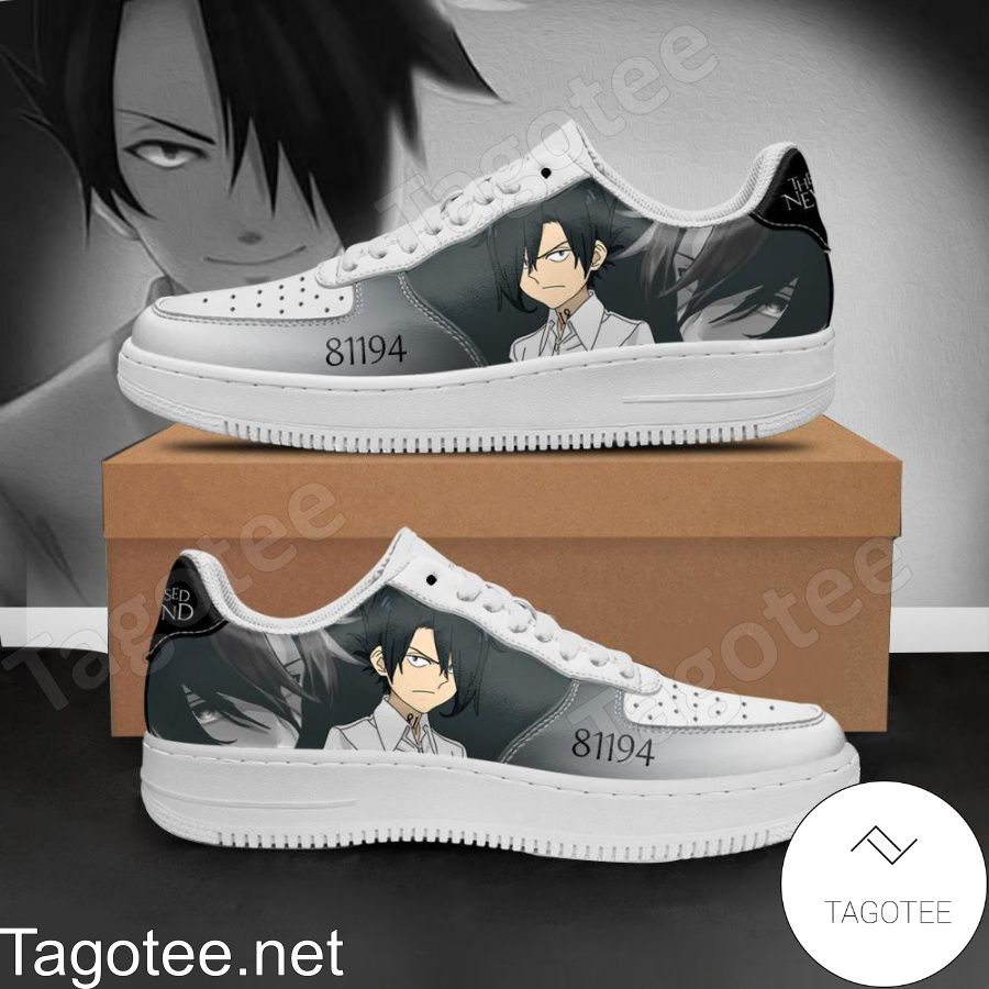 Ray The Promised Neverland Anime Air Force Shoes