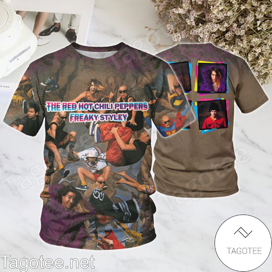 Red Hot Chili Peppers Freaky Styley Album Cover Shirt