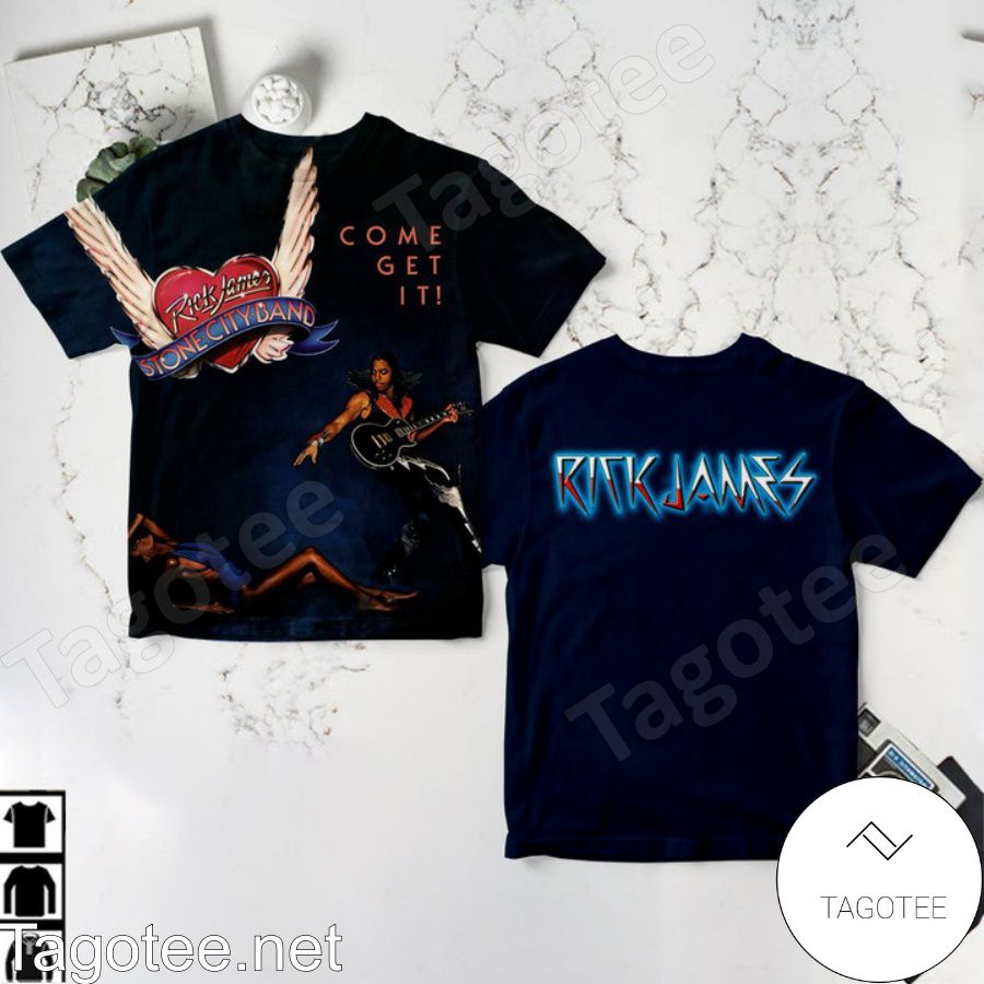 Rick James And Stone City Band Come Get It Album Shirt
