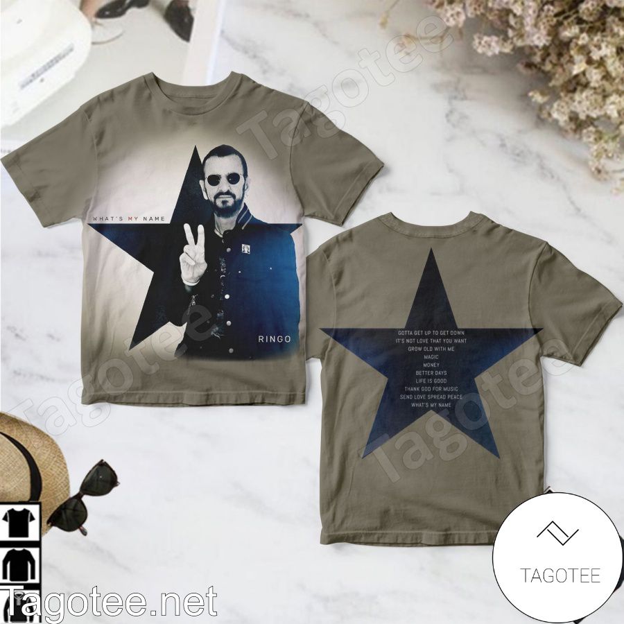 Ringo Starr What's My Name Album Cover Shirt