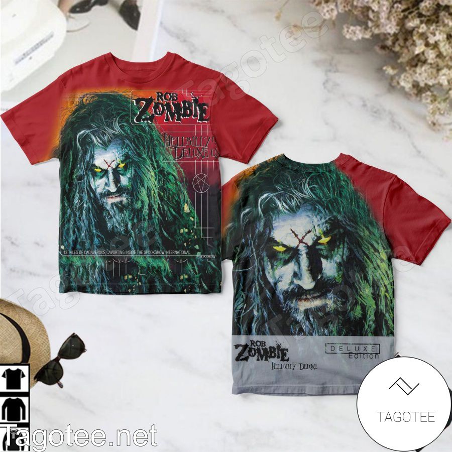 Rob Zombie Hellbilly Deluxe Album Cover Shirt