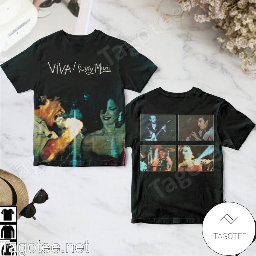 Roxy Music Viva Album Shirt