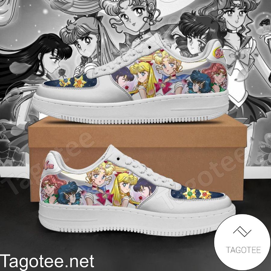 Sailor Moon Team Anime Air Force Shoes