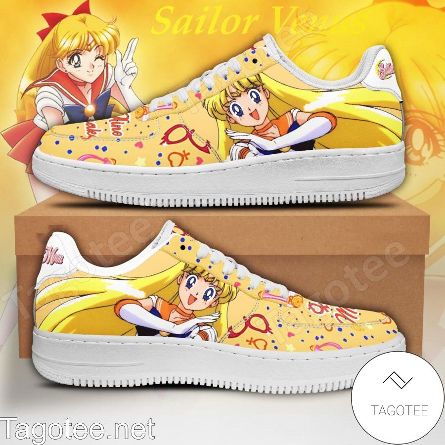 Sailor Venus Sailor Moon Anime Air Force Shoes