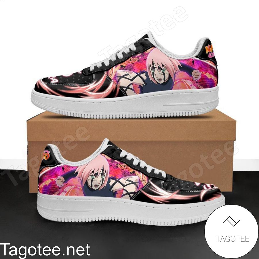 Sakura Haruno Naruto Anime Air Force Shoes