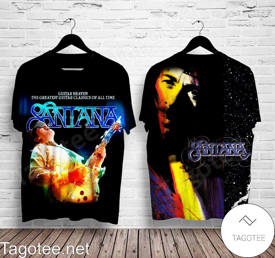 Santana Guitar Heaven The Greatest Guitar Classics Of All Time Shirt