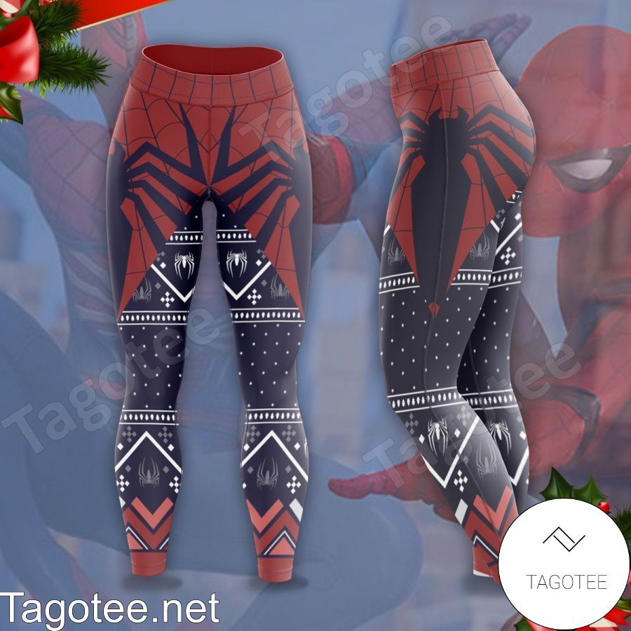Hot Spider Man Sense Christmas Leggings
